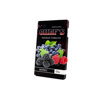 Тютюн Chefs Berries (Ягоді, 100 г)