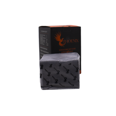 Кокосовый уголь для кальяна Phoenix (0,5 кг, 36 шт, р25, без коробки)