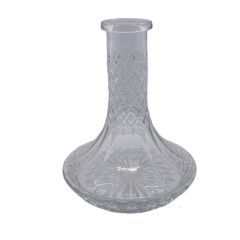 Колба для кальяну Craft Різна (Прозора, Великий переріз)