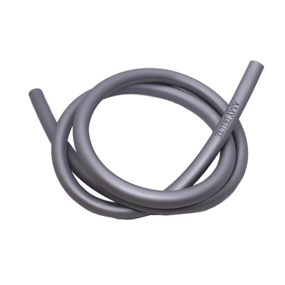 Силиконовый шланг для кальяна AMY Silver (Металлик)