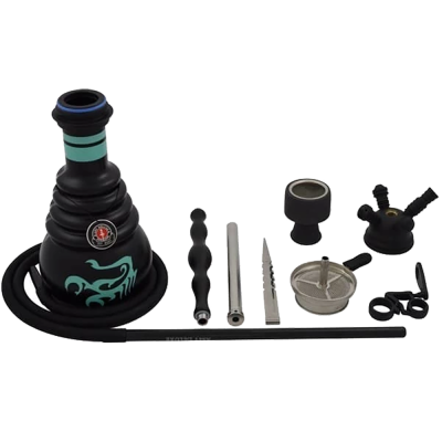 Кальян Amy Deluxe 630 Black (чорний, повний комплект) Кальян Amy Deluxe 630 Black (чорний, повний комплект)