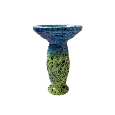Глиняна чаша GrynBowls Spawn Green with Blue (Зелений із Синім)