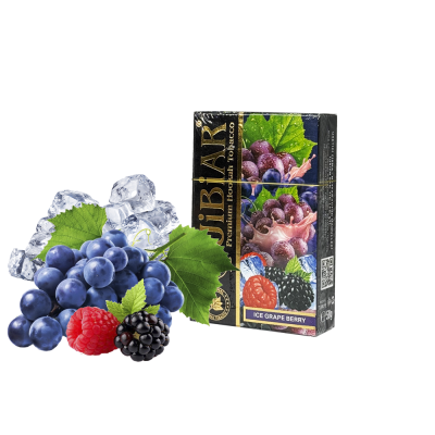 Тютюн Jibiar Ice Grape Berry (Виноград Ягода Лід, 50 г)