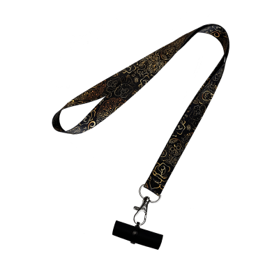 Персональный мундштук силиконовый Personalka Gold Ornament (Чёрно-золотой)