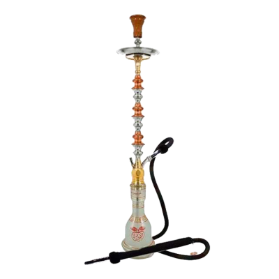 Кальян Khalil Mamoon Trimetal TripleHeart (металлик, базовый комплект)