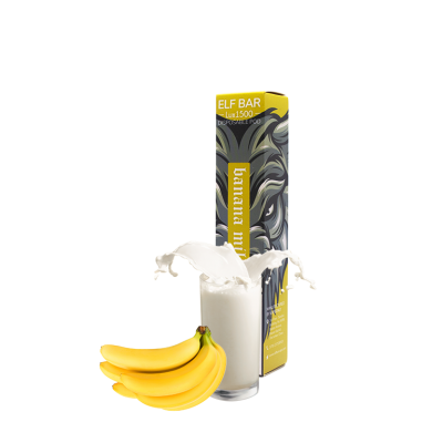 Elf Bar LUX 1500 Banana Milk (Бананове Молоко) Одноразовий POD Elf Bar LUX 1500 Banana Milk (Бананове Молоко) Одноразовий POD