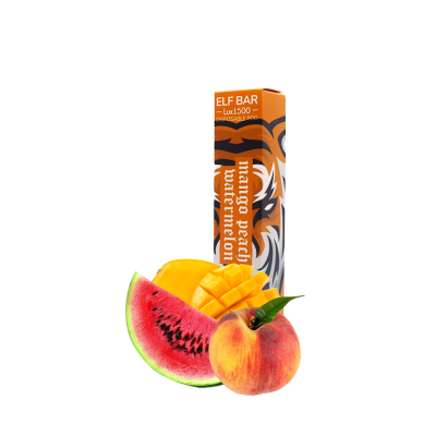 Elf Bar LUX 1500 Mango Peach Watermelon (Манго Персик Арбуз) Одноразовый POD Elf Bar LUX 1500 Mango Peach Watermelon (Манго Персик Арбуз) Одноразовый POD