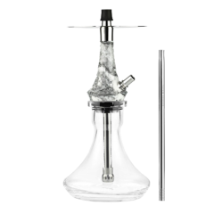 Кальян Totem Hookah Monolit Micra Marble (світло-сірий, повний комплект) Кальян Totem Hookah Monolit Micra Marble (світло-сірий, повний комплект)