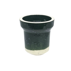 Глиняна чаша GrynBowls Accent White Electric Blue (Електро Синій) Глиняна чаша GrynBowls Accent White Electric Blue (Електро Синій)