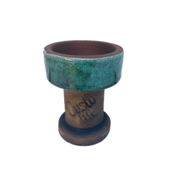 Глиняна чаша Gusto Bowls Rook Синьо-зелений в крапку Глиняна чаша Gusto Bowls Rook Синьо-зелений в крапку