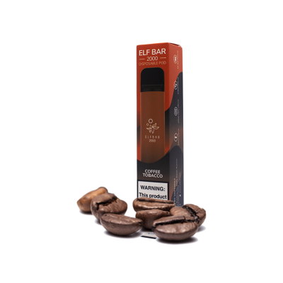 Elf Bar 1500 Coffee Tobacco (Кава І Тютюн) Одноразовий POD