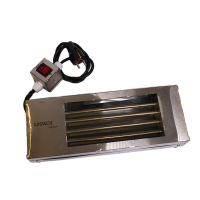 Електроплита, електропіч для вугілля Appach Micro (Сірий) Електроплита, електропіч для вугілля Appach Micro (Сірий)