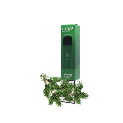 Elf Bar 1500 Siberian Forest (Хвоя) Одноразовий POD Elf Bar 1500 Siberian Forest (Хвоя) Одноразовий POD