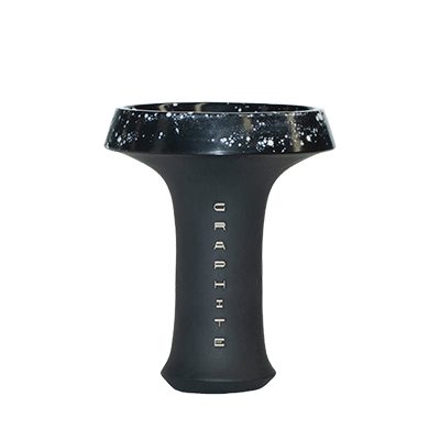Глиняна чаша Sky Hookah Graphite Evil Black&White Глиняна чаша Sky Hookah Graphite Evil Black&White