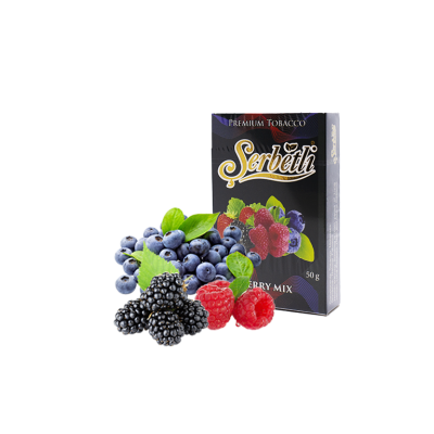 Тютюн Serbetli berry mix (ягідний мікс, 50 ​​г)