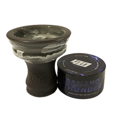 Глиняна чаша 420 (сіра) + тютюн Banano Thunder (25 г) Глиняна чаша 420 (сіра) + тютюн Banano Thunder (25 г)