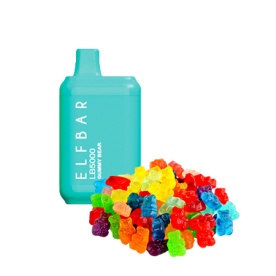 Elf Bar LB5000 Gummy Bear (Желейки) Одноразовий POD Elf Bar LB5000 Gummy Bear (Желейки) Одноразовий POD