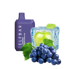 Elf Bar LB5000 Grape Apple Ice (Виноград Яблуко Лід) Одноразовий POD Elf Bar LB5000 Grape Apple Ice (Виноград Яблуко Лід) Одноразовий POD