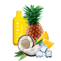 Elf Bar LB5000 Pineapple Coconut Icе (Ананас Кокос Лід) Одноразовий POD Elf Bar LB5000 Pineapple Coconut Icе (Ананас Кокос Лід) Одноразовий POD