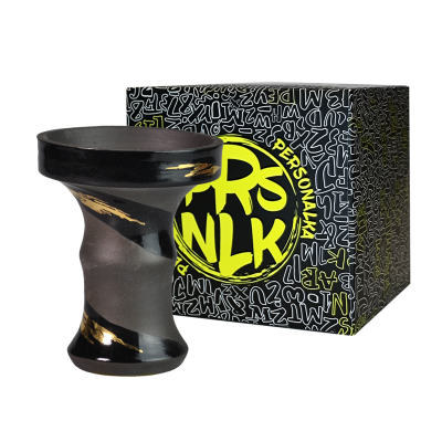 Глиняна чаша Personalka Bowl Gold Black