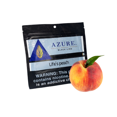 Тютюн Azure Black Life's peach (Лайфс піч, 100 г)