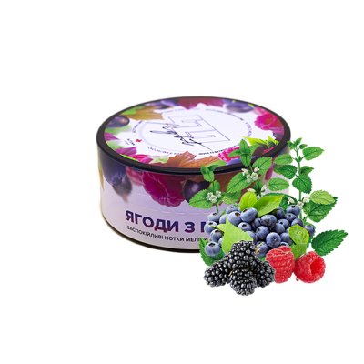 Табак 420 Light Ягоды с мелиссой (100 г)