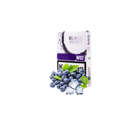 Табак Black&White W02 Blueberry ice (черника лёд, 40 г)
