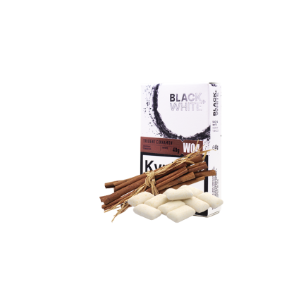 Тютюн Black&White W04 Trident cinnamon (жуйка з корицею, 40 г)