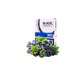 Тютюн Black&White W35 BlueMix (мікс синіх ягід, 40 г) Тютюн Black&White W35 BlueMix (мікс синіх ягід, 40 г)