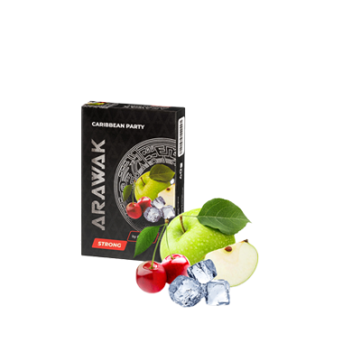 Тютюн Arawak Strong Caribbean Party (Яблуко вишня лід, 40 г)