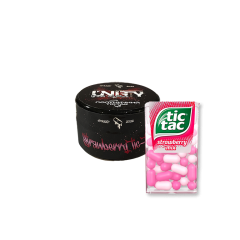 Тютюн Unity Strawberry tic-tac (Полуничний тік-так, 40 г) Тютюн Unity Strawberry tic-tac (Полуничний тік-так, 40 г)