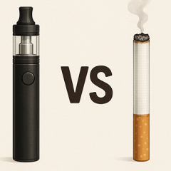 Де більше нікотину: у звичайній чи електронній сигареті?