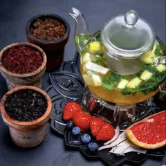 Как забить кальян на чае?