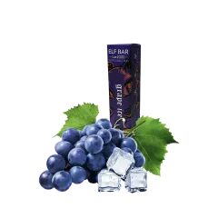 Elf Bar LUX 2000 Grape Ice (Виноград Айс) Одноразовый POD
