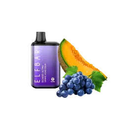 Elf Bar ULTRA BС5000 Grape Honedew (Виноград Дыня) Одноразовый POD