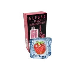 Elf Bar TE5000 Strawberry Ice (Клубника Лёд) Одноразовый POD