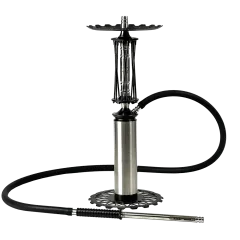 Кальян Trumpet Hookah Rider Still Black (чорний, повний комплект)