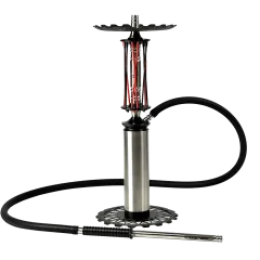 Кальян Trumpet Hookah Rider Still Revolution (чёрно-красный, полный комплект)