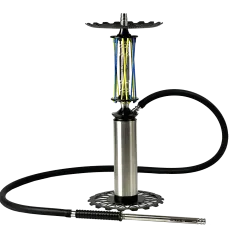 Кальян Trumpet Hookah Rider Still Blue Yellow (сине-жёлтый, полный комплект)