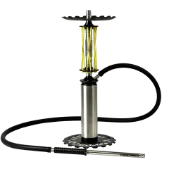 Кальян Trumpet Hookah Rider Still Yellow (жёлтый, полный комплект)