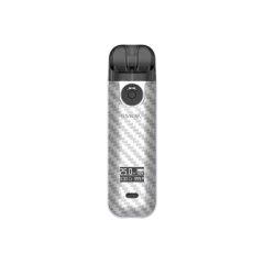 Smok Novo 4 800 Silver Carbon Fiber (Металлик, с картриджем) Многоразовый POD