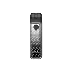 Smok Novo 4 Mini 900 Silver Black Cobra (Серебристо-Чёрный, с картриджем) Многоразовый POD