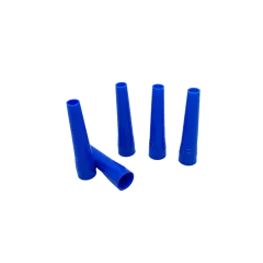 Одноразовые мундштуки для кальяна XXL (Синий, конус, 100 шт/уп)