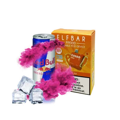 Elf Bar Pi9000 Elfbull ice (Ельфбулл Айс) Одноразовий POD