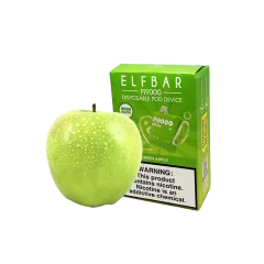 Elf Bar Pi9000 Green Apple (Зелене яблуко) Одноразовий POD Elf Bar Pi9000 Green Apple (Зелене яблуко) Одноразовий POD