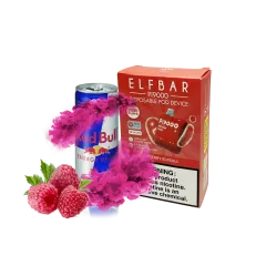 Elf Bar Pi9000 Raspberry elfbull (Распберри эльфбулл) Одноразовый POD