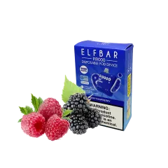 Elf Bar Pi9000 Berry raspberry (Малина Ежевика) Одноразовый POD