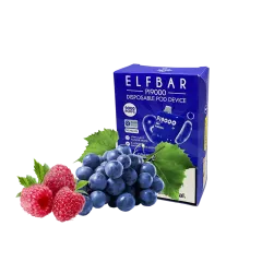 Elf Bar Pi9000 Grape raspberry (Виноград Малина) Одноразовый POD