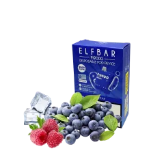 Elf Bar Pi9000 Blue razz ice (Блю Разз Айс) Одноразовый POD