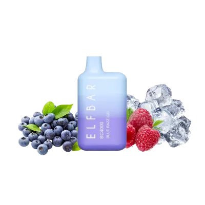 Elf Bar ВС4000 Blue Razz Ice (Блю Разз Айс) Одноразовый POD